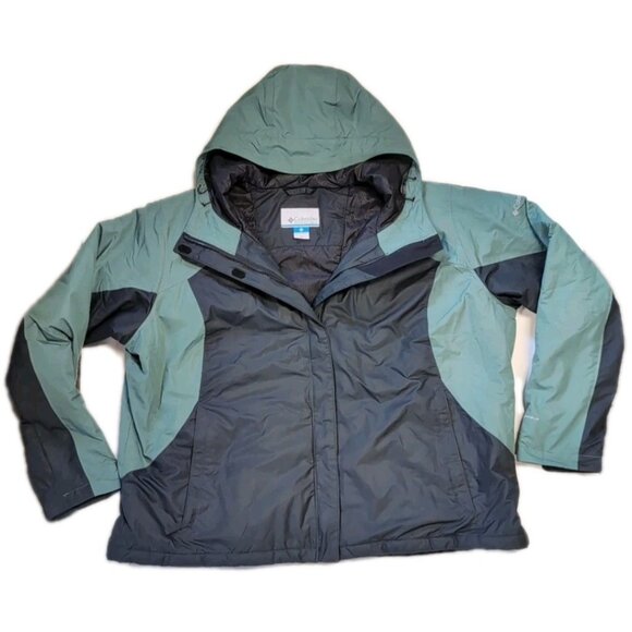 COLUMBIA Gotcha Groovin 3X Plus Size Lightweight Parka/Jacket/Coat NEW NO TAGS - Picture 1 of 6